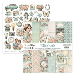 Elizabeth 12 x 12 Double Sided Pad