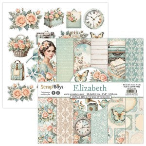 Elizabeth 8x8 Double Sided Pad