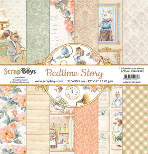 Bedtime Story 12 x 12 Double Sided Pad