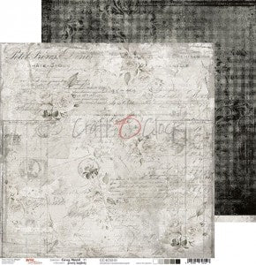 Basic Gray Mood #1  Double Sided 12 x 12