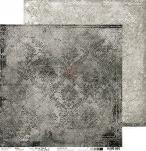 Basic Gray Mood #2  Double Sided 12 x 12