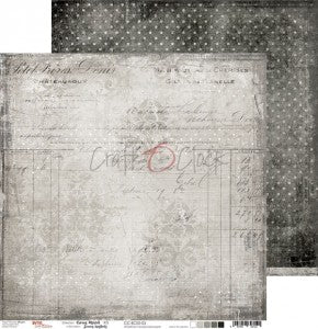 Basic Gray Mood #3  Double Sided 12 x 12