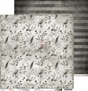 Basic Gray Mood #4  Double Sided 12 x 12