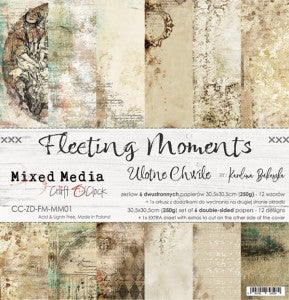 Fleeting Moments 12 x 12 Double Sided Mixed Media