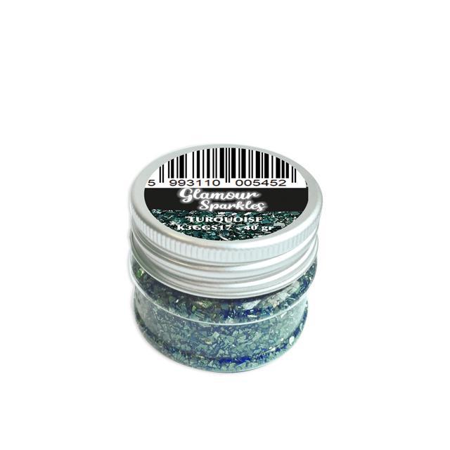 K3GGS17 Glamour Sparkles 40gr Turquoise