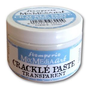 K3P50 Crackle Paste 150 ml.  Transparent