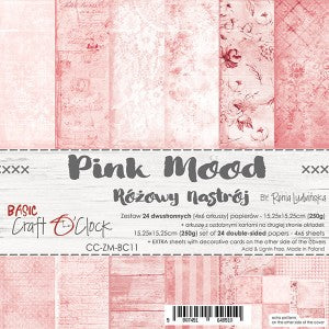 Basic Pink Mood 6 x 6 Double Sided