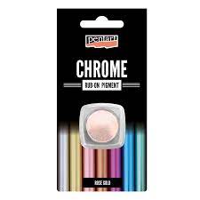 Rub On Pigment Chrome Effect Rose Gold