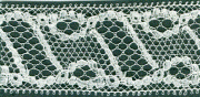 A162 Vintage Insertion Lace 1" Price per yard Ivory