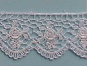 A403 Vintage Lace 1 3/8" Price per yard Rayon