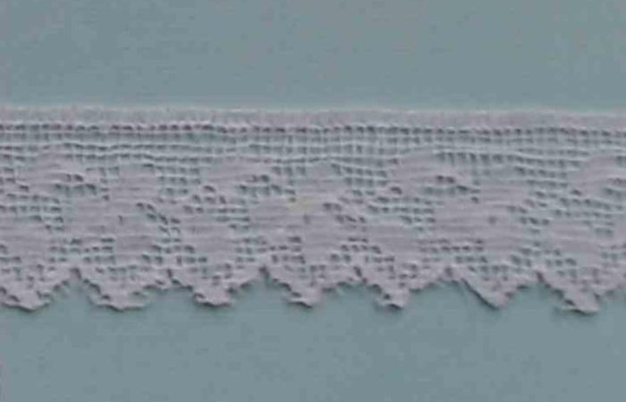 A406 Vintage Lace 7/8" Price per yard White