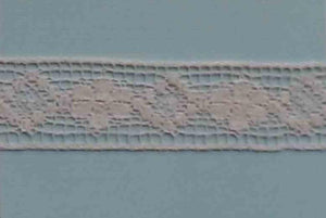 A408 Vintage Insertion Lace 3/4" Price per yard Ecru
