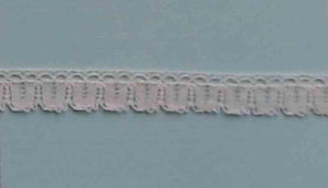 A88 Vintage Lace 1/4" Price per yard Ivory