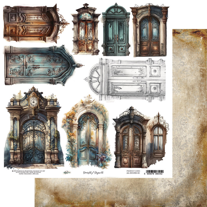 Doors 02 Double Sided 12 x 12