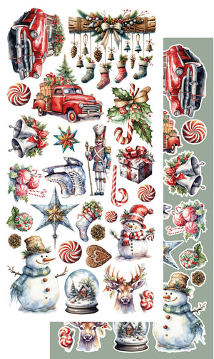 HO HO HO Extras 6 x 12 Set/6