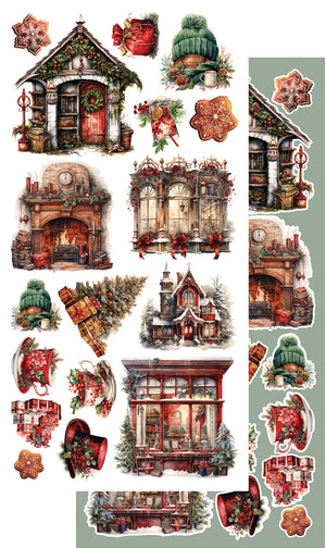 HO HO HO Extras 6 x 12 Set/6