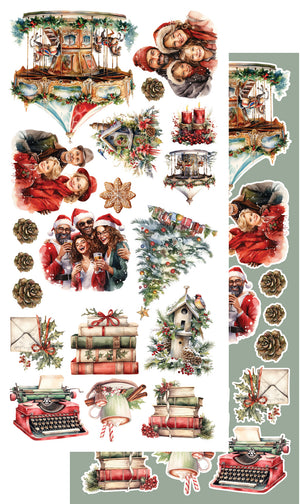 HO HO HO Extras 6 x 12 Set/6