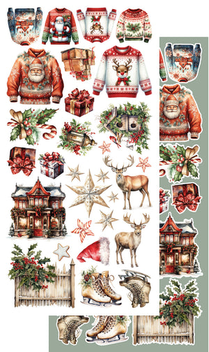 HO HO HO Extras 6 x 12 Set/6