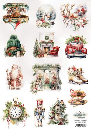 Rice Paper A4 #5 HO HO HO