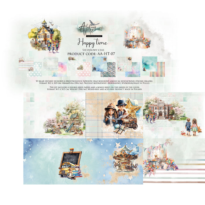 Happy Times 12 x 12 Double Sided