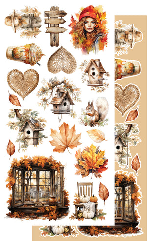 In Autumn Colors Extras 6 x 12 Set/6