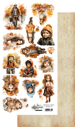 Extras 6 x 12 Single Sheet In Autumn Colors #13