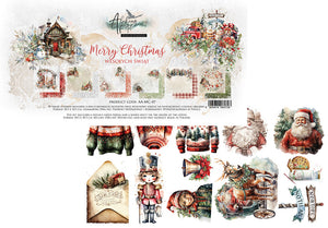 Merry Christmas 12 x 12 Double Sided