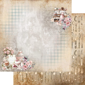 Recipe for Happiness 12 x 12 Double Sided