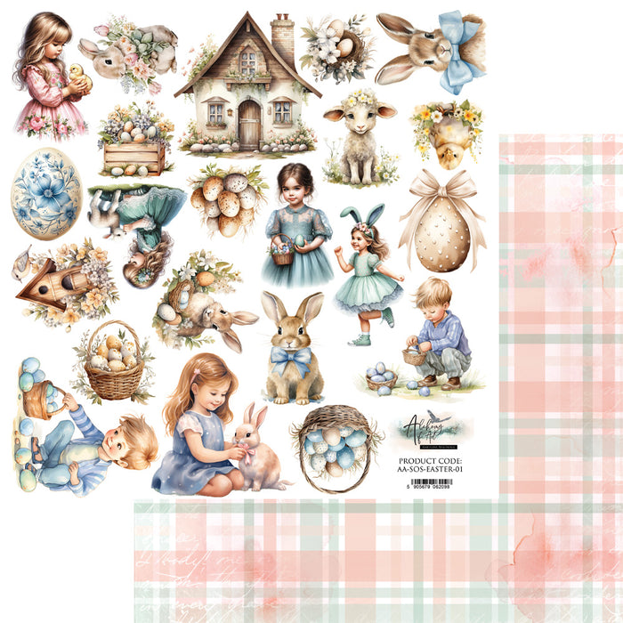 Easter 01 Double Sided 12 x 12