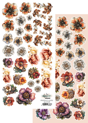 Extras 6 x 12 Single Sheet Steampunk Time