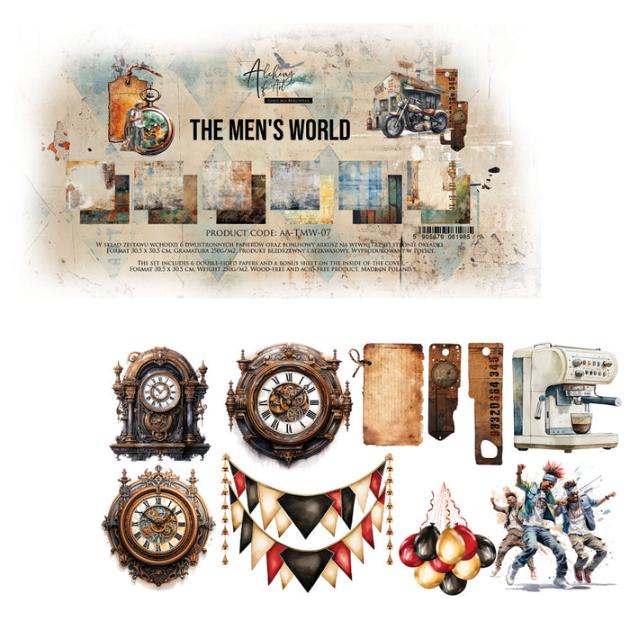 The Men's World 12 x 12 Double Sided