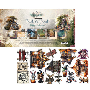 Trick or Treat Halloween 12 x 12 Double Sided