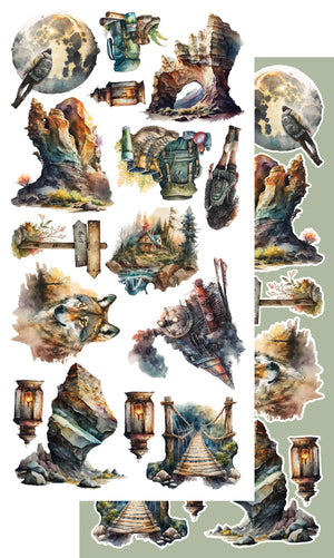 Whispers of the Mountain Extras 6 x 12 Set/6