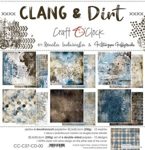 Clang & Dirt 12 x 12 Double Sided