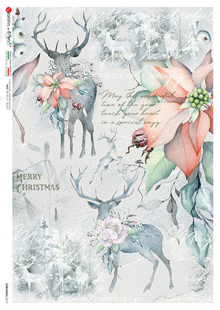 DQRP-0319 Rice Paper A4 Christmas