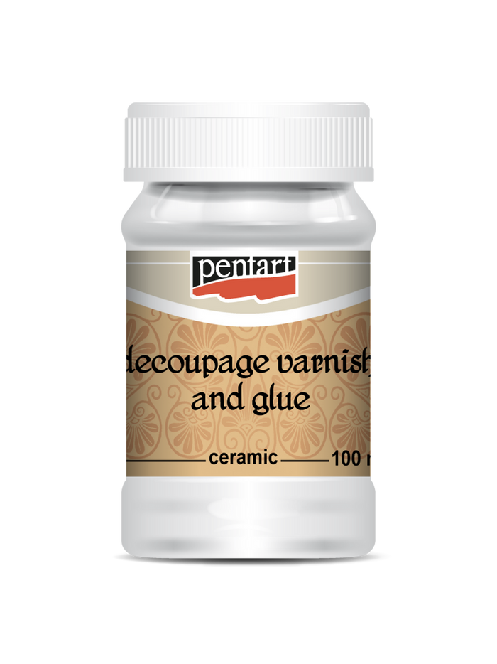 Decoupage Glue and Varnish For Ceramic 100ml Matte