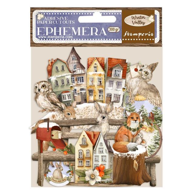 DFLCT25  Ephemera Adhesives Winter Valley