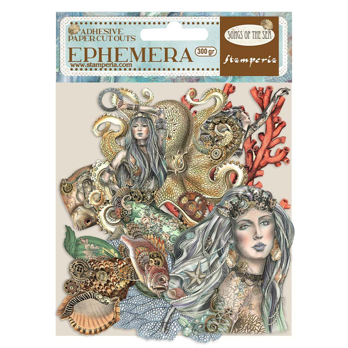 DFLCT29  Ephemera Adhesives Songs of the Sea Mermaids