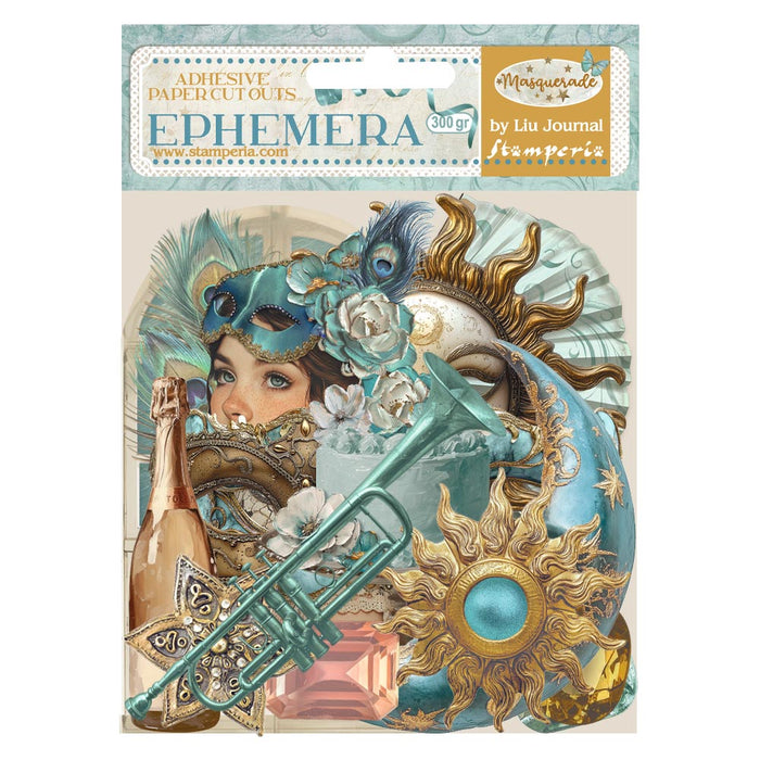 DFLCT59  Ephemera Adhesives Masquerade