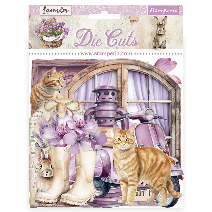 DFLDC100 Die Cuts Lavender