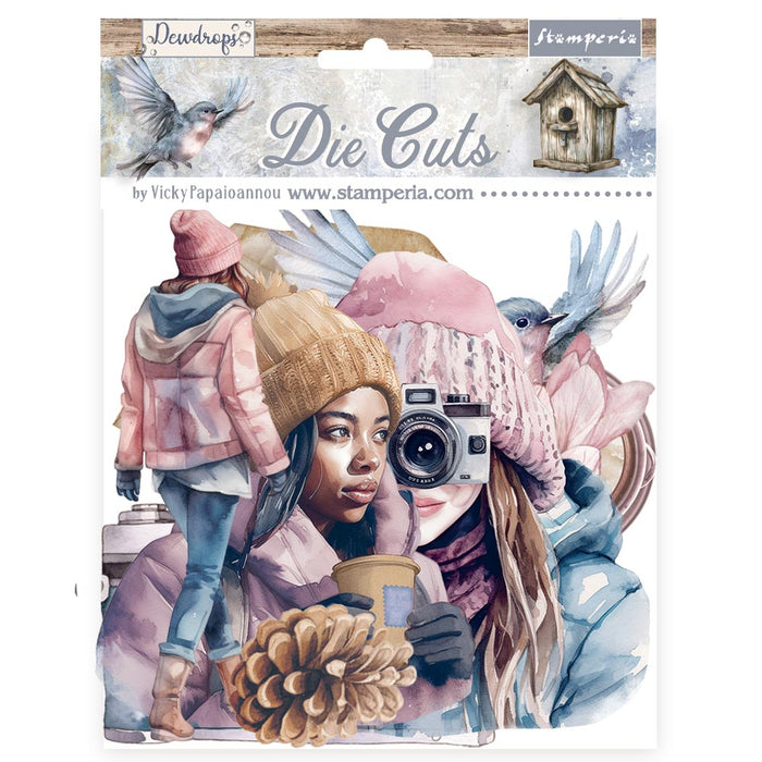 DFLDC109 Die Cuts Dewdrops