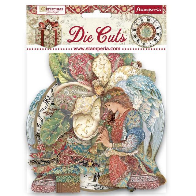 DFLDC81 Die Cuts Christmas Greetings