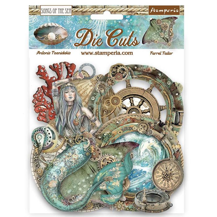 DFLDC84 Die Cuts Songs of the Sea Sea Creatures
