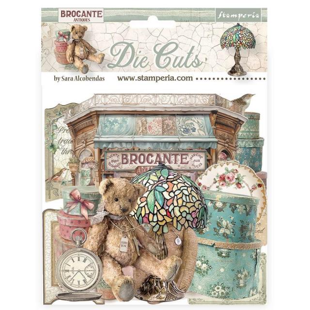 DFLDC94 Die Cuts Brocante Antiques