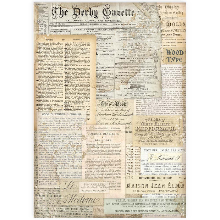 DFSA4916 Rice Paper A4 The Derby Gazette