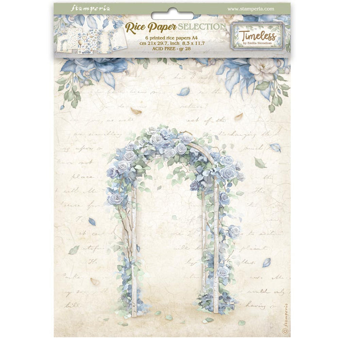 DFSA4XWE Rice Paper A4 Set of 6 Timeless