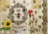 DQRP-0112 Rice Paper A4 Hive Syrup