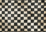 DQRP-0191 Rice Paper A4 Hand Painted Checks