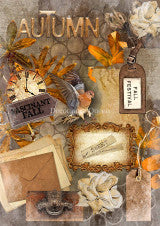DQRP-0328 Rice Paper A4 Sweet Autumn