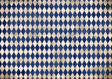 DQRP-0481 Rice Paper A4 Navy Harlequin